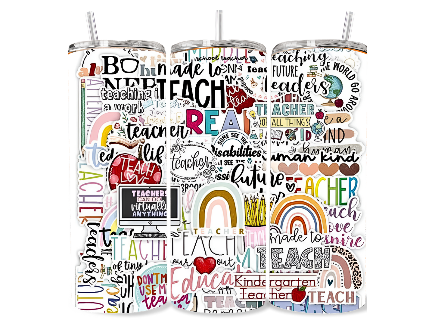 Teacher Collage 20 oz Tumbler