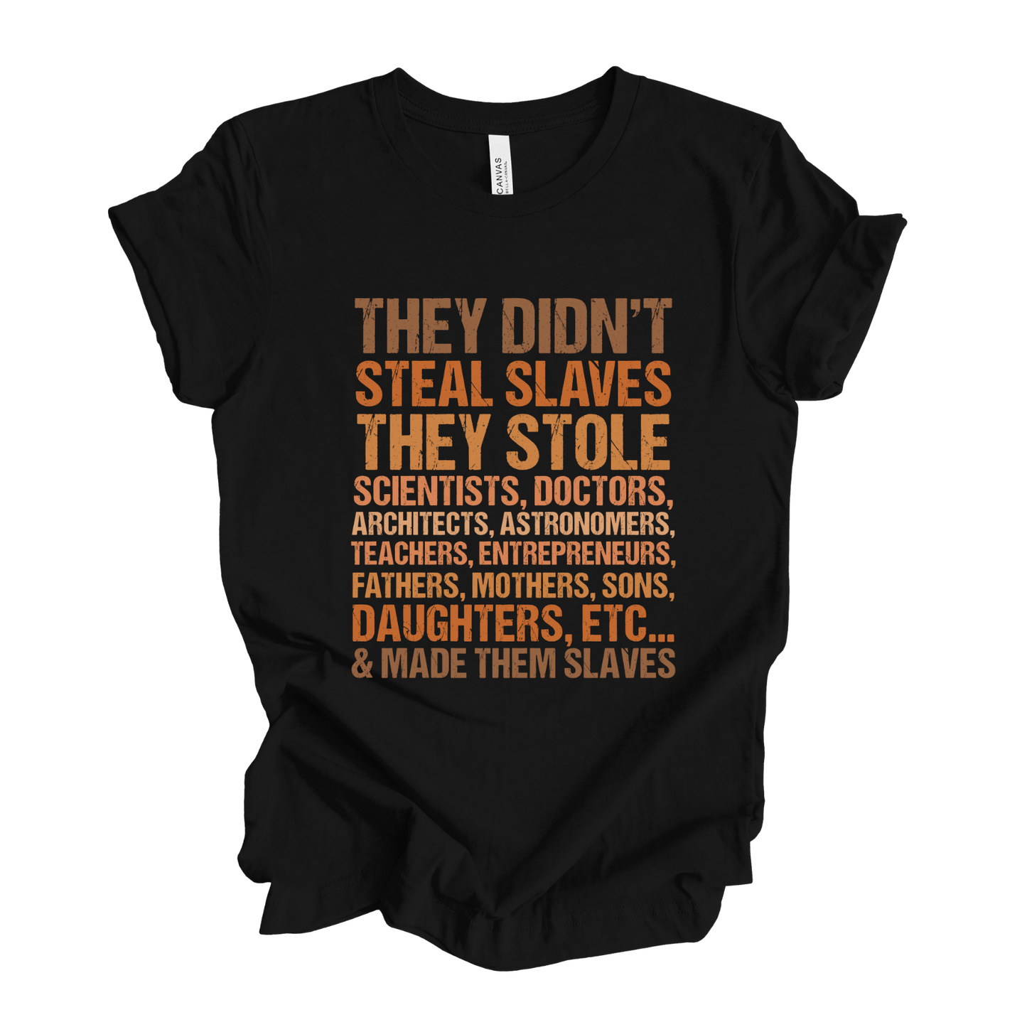 They Didn't Steal Slaves