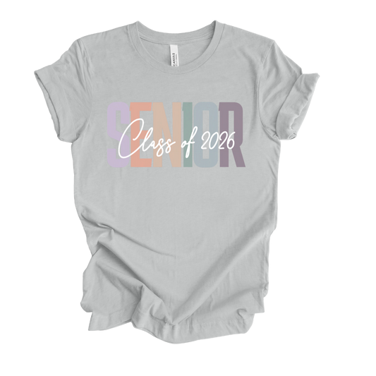 Senior Class of 2026 Pastel