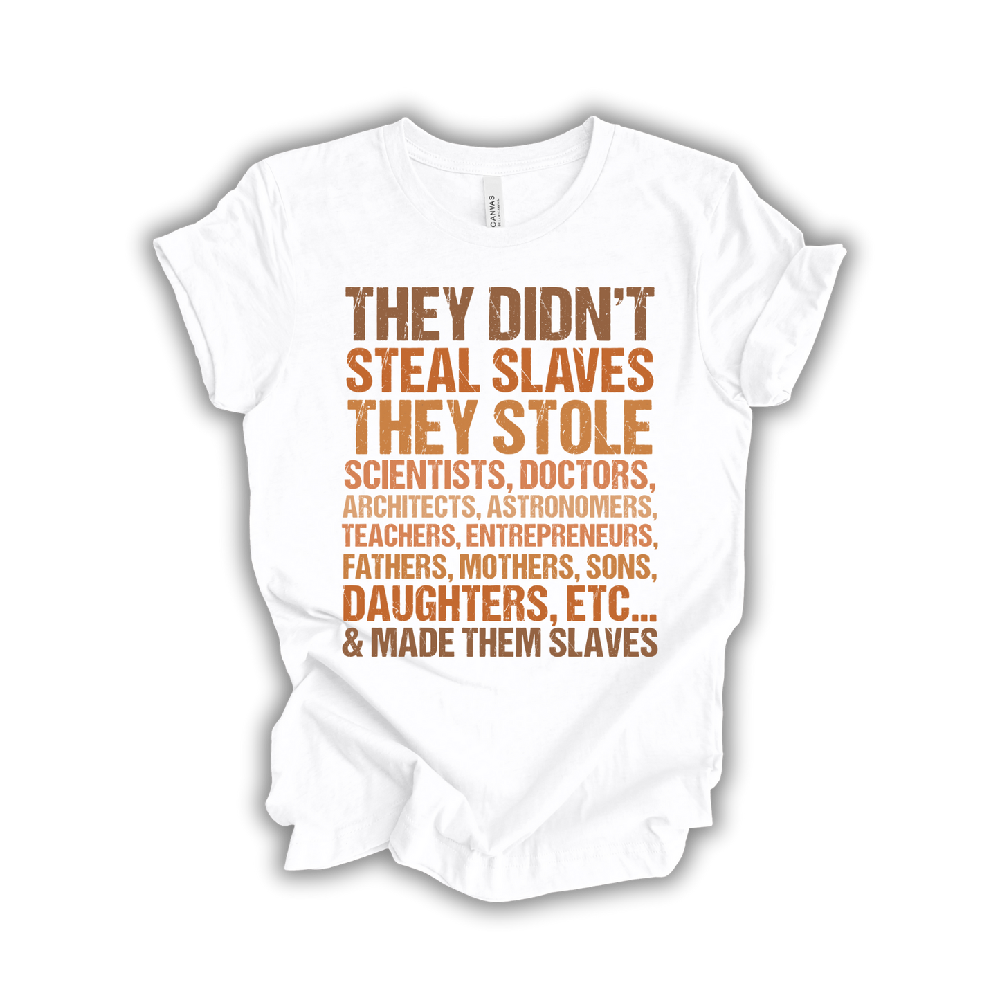 They Didn't Steal Slaves