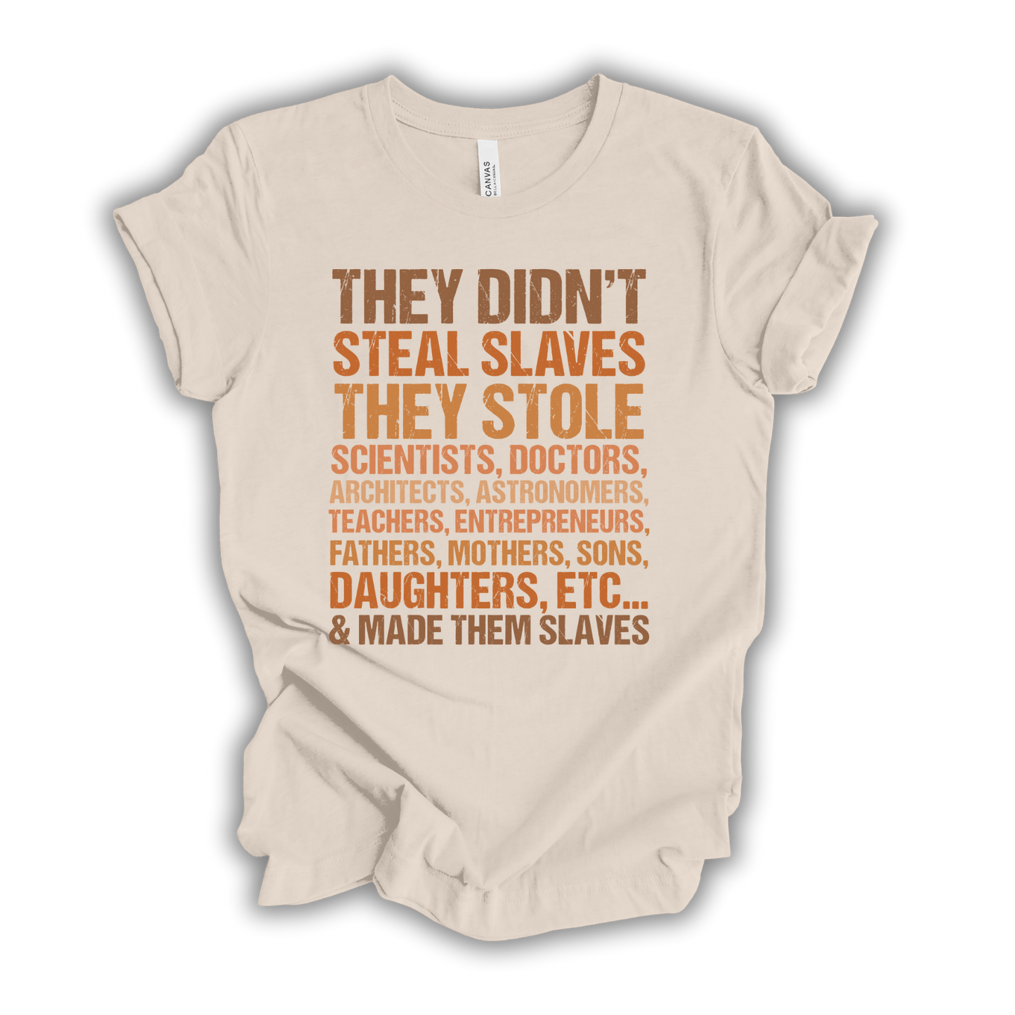 They Didn't Steal Slaves